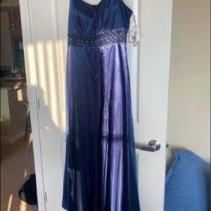 Navy gown